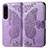 Custodia Portafoglio In Pelle Farfalla Cover con Supporto per Sony Xperia 1 IV SO-51C