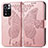 Custodia Portafoglio In Pelle Farfalla Cover con Supporto per Xiaomi Mi 11i 5G (2022) Rosa