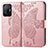 Custodia Portafoglio In Pelle Farfalla Cover con Supporto per Xiaomi Mi 11T 5G Rosa