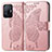 Custodia Portafoglio In Pelle Farfalla Cover con Supporto per Xiaomi Mi 11T Pro 5G Rosa