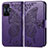 Custodia Portafoglio In Pelle Farfalla Cover con Supporto per Xiaomi Redmi K50 Gaming 5G Viola