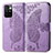 Custodia Portafoglio In Pelle Farfalla Cover con Supporto per Xiaomi Redmi Note 11 4G (2021) Lavanda