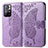 Custodia Portafoglio In Pelle Farfalla Cover con Supporto per Xiaomi Redmi Note 11 5G Lavanda