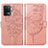 Custodia Portafoglio In Pelle Farfalla Cover con Supporto Y01B per Oppo A94 4G