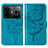 Custodia Portafoglio In Pelle Farfalla Cover con Supporto Y01B per Realme GT Neo6 5G