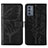 Custodia Portafoglio In Pelle Farfalla Cover con Supporto Y01B per Samsung Galaxy A05s