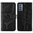 Custodia Portafoglio In Pelle Farfalla Cover con Supporto Y01B per Samsung Galaxy A15 4G