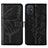 Custodia Portafoglio In Pelle Farfalla Cover con Supporto Y01B per Samsung Galaxy A51 5G