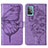 Custodia Portafoglio In Pelle Farfalla Cover con Supporto Y01B per Samsung Galaxy A52 5G