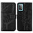 Custodia Portafoglio In Pelle Farfalla Cover con Supporto Y01B per Samsung Galaxy A52 5G