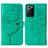 Custodia Portafoglio In Pelle Farfalla Cover con Supporto Y01B per Samsung Galaxy Note 20 Ultra 5G