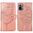Custodia Portafoglio In Pelle Farfalla Cover con Supporto Y01B per Xiaomi Redmi Note 10 4G