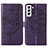 Custodia Portafoglio In Pelle Farfalla Cover con Supporto Y06B per Samsung Galaxy S21 5G