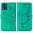 Custodia Portafoglio In Pelle Farfalla Cover con Supporto YB1 per Motorola Moto E13