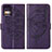 Custodia Portafoglio In Pelle Farfalla Cover con Supporto YB1 per Motorola Moto G 5G (2023) Viola