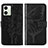 Custodia Portafoglio In Pelle Farfalla Cover con Supporto YB1 per Motorola Moto G54 5G