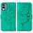 Custodia Portafoglio In Pelle Farfalla Cover con Supporto YB1 per Nokia X30 5G