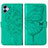 Custodia Portafoglio In Pelle Farfalla Cover con Supporto YB1 per Samsung Galaxy A04 4G