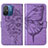Custodia Portafoglio In Pelle Farfalla Cover con Supporto YB2 per Xiaomi Poco C55