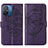 Custodia Portafoglio In Pelle Farfalla Cover con Supporto YB2 per Xiaomi Poco C55