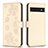 Custodia Portafoglio In Pelle Fiori Cover con Supporto BF1 per Google Pixel 7 Pro 5G