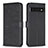 Custodia Portafoglio In Pelle Fiori Cover con Supporto BF1 per Google Pixel 7 Pro 5G Nero