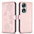 Custodia Portafoglio In Pelle Fiori Cover con Supporto BF1 per Huawei Honor 90 5G