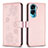 Custodia Portafoglio In Pelle Fiori Cover con Supporto BF1 per Huawei Honor 90 Lite 5G