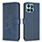 Custodia Portafoglio In Pelle Fiori Cover con Supporto BF1 per Huawei Honor X6a