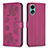 Custodia Portafoglio In Pelle Fiori Cover con Supporto BF1 per Oppo A78 4G