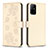 Custodia Portafoglio In Pelle Fiori Cover con Supporto BF1 per Oppo A95 5G