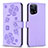 Custodia Portafoglio In Pelle Fiori Cover con Supporto BF1 per Oppo Find X5 5G