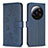 Custodia Portafoglio In Pelle Fiori Cover con Supporto BF1 per Xiaomi Mi 13 Ultra 5G Blu