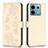 Custodia Portafoglio In Pelle Fiori Cover con Supporto BF1 per Xiaomi Redmi Note 13 Pro 5G