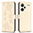 Custodia Portafoglio In Pelle Fiori Cover con Supporto BF1 per Xiaomi Redmi Note 13 Pro+ Plus 5G