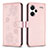 Custodia Portafoglio In Pelle Fiori Cover con Supporto BF1 per Xiaomi Redmi Note 13 Pro+ Plus 5G