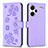 Custodia Portafoglio In Pelle Fiori Cover con Supporto BF1 per Xiaomi Redmi Note 13 Pro+ Plus 5G