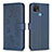 Custodia Portafoglio In Pelle Fiori Cover con Supporto BF2 per Oppo A15