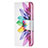 Custodia Portafoglio In Pelle Fiori Cover con Supporto L01 per Apple iPhone 15 Colorato