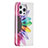 Custodia Portafoglio In Pelle Fiori Cover con Supporto L01 per Apple iPhone 16 Pro Max Rosa