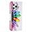 Custodia Portafoglio In Pelle Fiori Cover con Supporto L03 per Apple iPhone 14 Pro Max Rosa