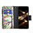 Custodia Portafoglio In Pelle Fiori Cover con Supporto per Apple iPhone 14 Pro Max Multicolore