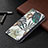 Custodia Portafoglio In Pelle Fiori Cover con Supporto per Apple iPhone 15 Multicolore