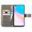 Custodia Portafoglio In Pelle Fiori Cover con Supporto per Huawei Honor 50 Lite