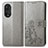 Custodia Portafoglio In Pelle Fiori Cover con Supporto per Huawei Honor 50 Pro 5G