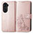 Custodia Portafoglio In Pelle Fiori Cover con Supporto per Huawei Honor 60 5G