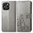 Custodia Portafoglio In Pelle Fiori Cover con Supporto per Huawei Honor 60 SE 5G