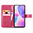 Custodia Portafoglio In Pelle Fiori Cover con Supporto per Huawei Honor X30i