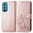 Custodia Portafoglio In Pelle Fiori Cover con Supporto per Motorola Moto Edge 30 5G