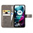 Custodia Portafoglio In Pelle Fiori Cover con Supporto per Motorola Moto Edge S30 5G